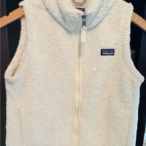 Patagonia Cream Fleece Vest